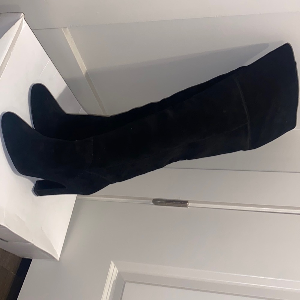 Knee high suede Aldo boots